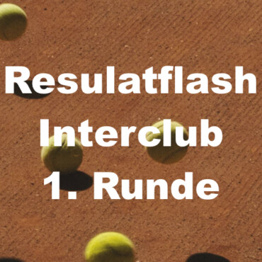 Herren 1. Liga Interclub Mannschaft Tennis siegt knapp gegen GC Zürich
