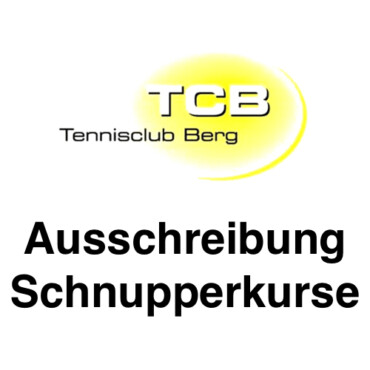 Ausschreibung Schnupperkurse