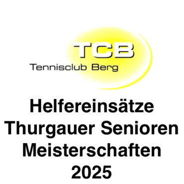 Helfereinsätze TGM 2025